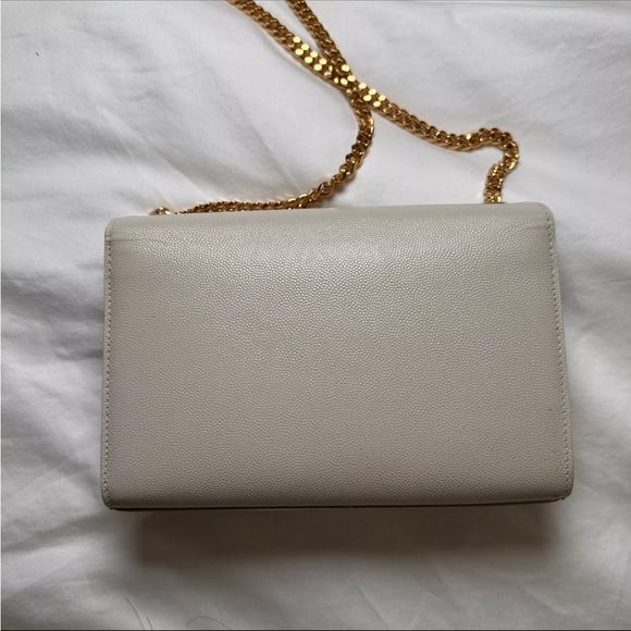 Yves Saint Laurent YSL KATE BAG SMALL BLANC VINTAGE WHITE - Picture 2 of 16